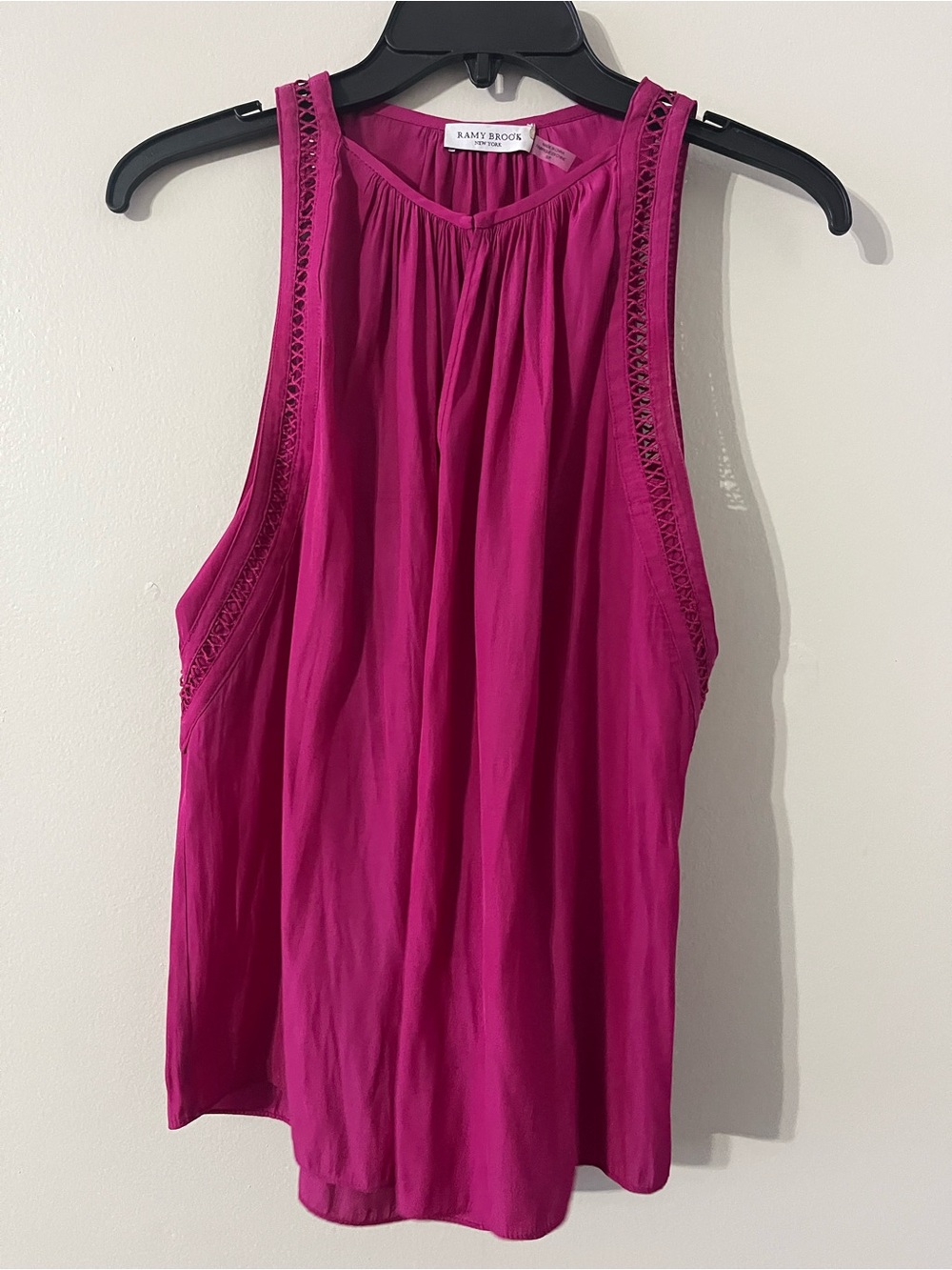 Ramy Brook New York Fuschia Sleeveless Tank Top Sz S